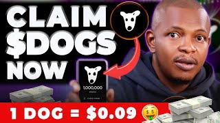 How to Claim $DOGS Airdrop Step by Step (Before you lose your earnings) !