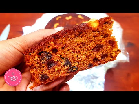 1kg Christmas Plum Cake Recipe | Easy Plum Cake | Kerala Style Rich Plum Cake | Soaked in Rum