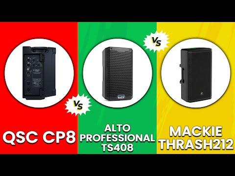 QSC CP8 vs Alto Professional TS408 vs Mackie Thrash212 - Which One Is The Best Option For You?