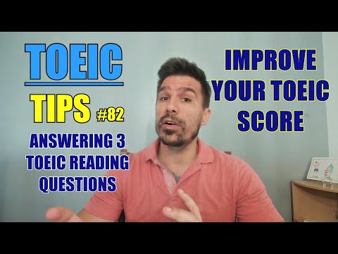 BETTER AT TOEIC #83: ANSWERING 3 QUESTIONS (INTERMEDIATE -ADVANCED) #TOEICTIPS #PASSTOEIC #TOEIC990