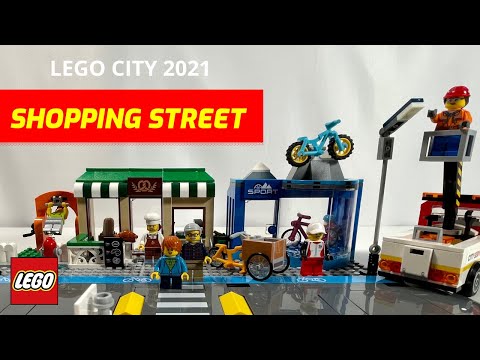 LEGO City Set 60306 Shopping Street | Speed Build