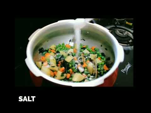 Vegetable Pulao in pressure cooker || Veg Pulao