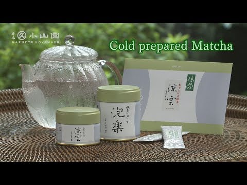 Cold prepared Matcha / Motoan Glass Matcha bowls