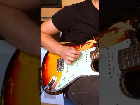 Playing The Blues on a 1963 Strat! #shorts