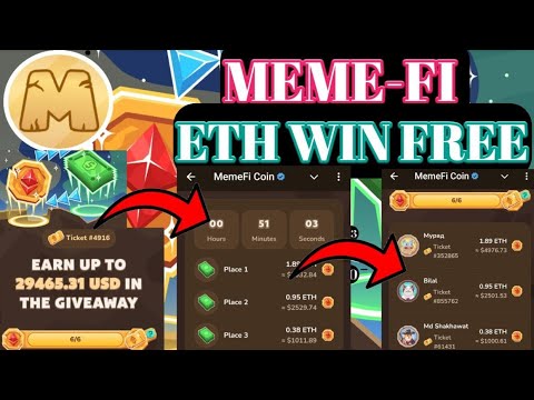 Memefi ma 5000$ airdrop ma Participate kasiy krna ha full details ha is video ma #memefi #hamsterkom