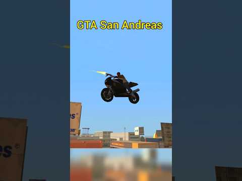 RICH CITY AREA BIKE STUNT PT 485 GTA SAN ANDREAS #gtasanandreas #shorts