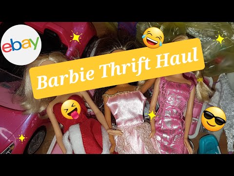 One woman's trash is another woman's treasure^^ - Interesting Barbie Thrift Haul from ebay