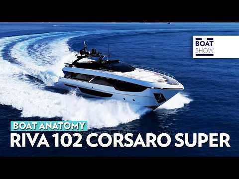 RIVA 102 CORSARO SUPER - Boat Anatomy - The Boat Show