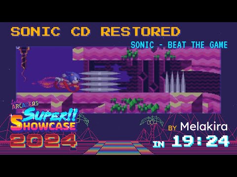 #LASS2024 - Sonic CD Restored (Sonic - Beat the Game) in 19:24 [w/ Melakira]