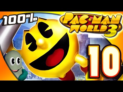 Pac-Man World 3 Walkthrough Part 10 (PS2, Gamecube) 100%