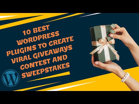 10 Best WordPress Plugins To Create Viral Giveaways Contest and Sweepstakes