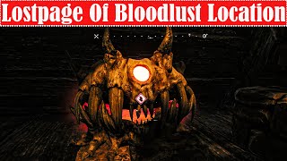 BLACKTAIL How To Get Lostpage Of Bloodlust