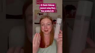 Quick makeup removal using Mary Kay products. #MaryKay #mymklife #makeup