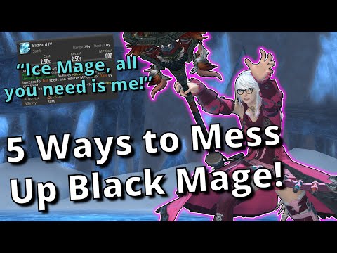 Ice Mage, Balance Mage, Thunder Mage! The many ways to Misunderstand Black Mage!