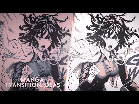 transition ideas manga style | alight motion preset