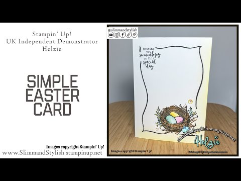 Stampin’ Up! Simple Easter Card