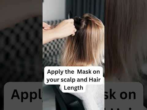 "Grow Long and Strong: DIY Hair Mask for Rapid Hair Growth!"💃👧✨✨ #shortsfeed #shorts #hairgrowth