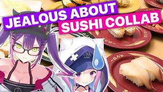 StartEnd: Towa Jealous About Aqua's Sushi Collab (Aqua, Suisei & Towa / Hololive) [Eng Sub]