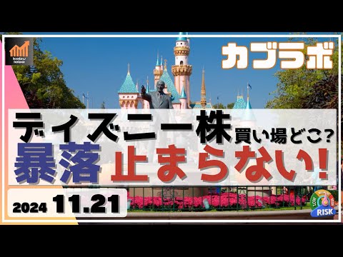 【カブラボ】11/21 オリエンタルランド株が年初来安値更新！ 暴落が止まらないが買い場はあるの？