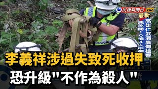 李義祥涉過失致死收押 恐升級"不作為殺人"－民視台語新聞