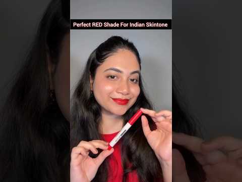 Perfect Red Shade for Every Indian Skintone | Swiss Beauty Cosmetics #makeupshorts  #redlipstick