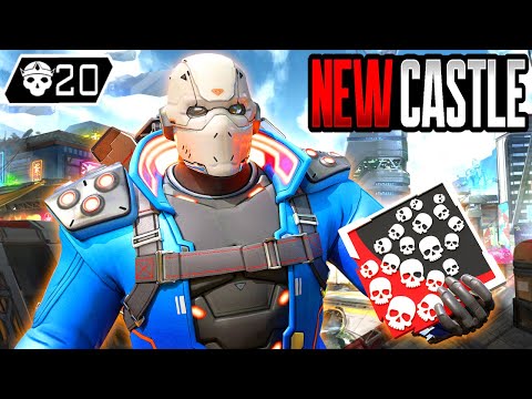 NEW NEWCASLTE 20 KILLS AND 5700 DAMAGE ABSOLUTELY INSANE (Apex Legends Gameplay)