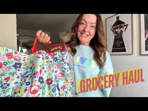 A GROCERY HAUL/MEAL PLAN