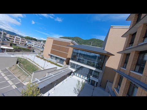 マイクロドローンによるキャンパスツアー／京都橘大学