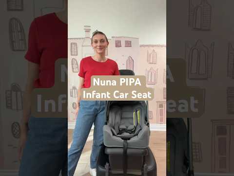 Nuna PIPA Infant Car Seat #babygear #carseatsafety #nuna