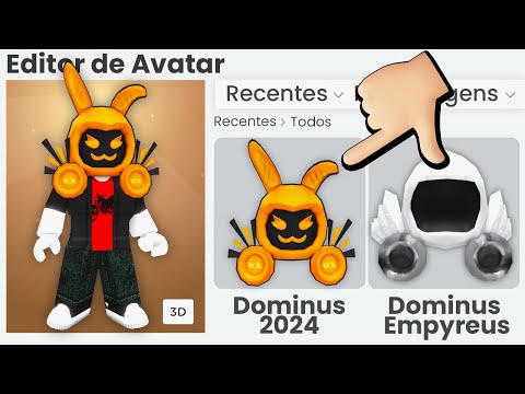 ROBLOX AGORA VAI TE DAR DOMINUS GRÁTIS 😡