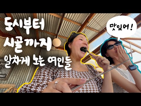 [🇦🇺vlog] 불여우들과 도시부터 시골까지 구석구석 알차게 돌아다니기 🏃‍♀️