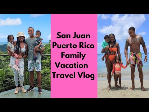 Puerto Rico Travel Vlog | Things to do in San Juan | Traveling to Puerto Rico with Kids for 7 days