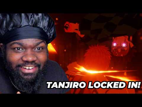 Tanjiro Revenge on Akaza was AMAZING! Akaza vs Tanjiro & Giyu | PART 3  @ComickeyAnimations REACTION