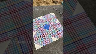 Surprise Flower Quilt, Fast & Easy Block, Free Tutorial #quilting #shorts #freetutorial