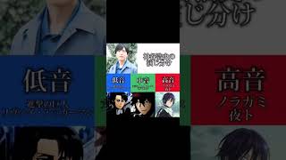 神谷浩史の演じ分け #演じ分け #声優#神谷浩史