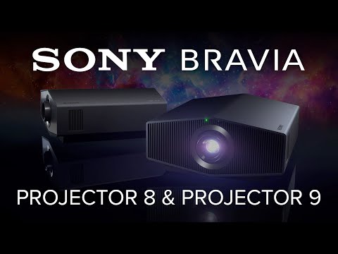 Sony BRAVIA Projector 8 & Projector 9: BRIGHTER & Better Images! + new features! 📽️