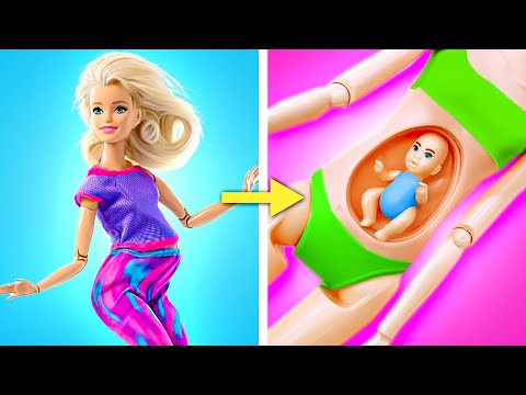 Pregnant Doll Comes to Life || Extreme PARENTING Hacks From Real Barbie by Zoom GO!