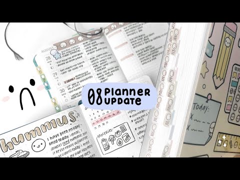 August 2023 Planner Update | Hobonichi & Bullet Journal