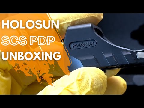 Holosun SCS PDP Unboxing: Green Dot For Walther PDP Pistols