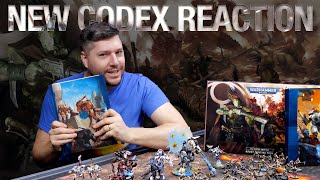 The New Tau Codex! Nick's reaction to new Kroot, Crisis suits and more!