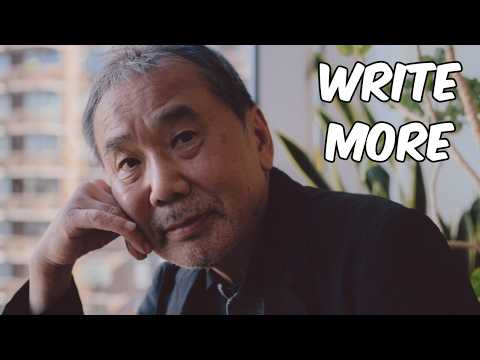 Haruki Murakami On How Much You Should Write Per Day