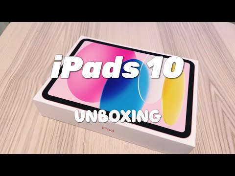 新品開箱 | Unboxing iPad10 256gb | new iPad | 開箱iPad10 粉紅色