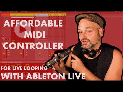 Affordable MIDI Controller for Live Looping with Ableton Live - Foot Pedal for Ableton Live