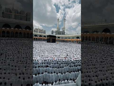 Mashallah Makkah main Namaz ho rahi hai #youtubeshorts #shortsfeed #shorts #islamicvideo