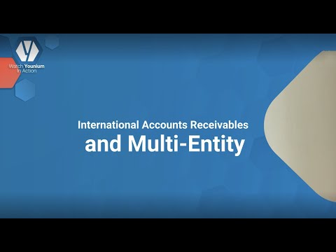 International Accounts Receivables and Multi-Entity in Younium