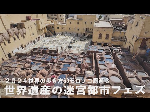 モロッコ周遊３ 世界遺産の迷宮都市・フェズ 60カ国目