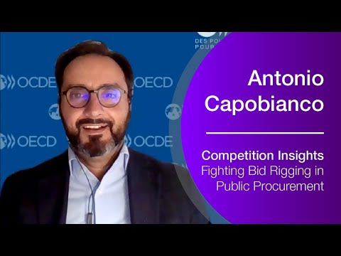 Antonio Capobianco talks about the fight against bid rigging in public procurement