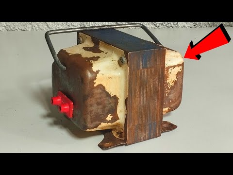 Restoration 220 to 110 Volt Transformer | 220 to 110 V Transformer Winding