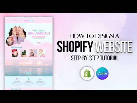 How To Create A Pastel Shopify Website | Step By Step Tutorial