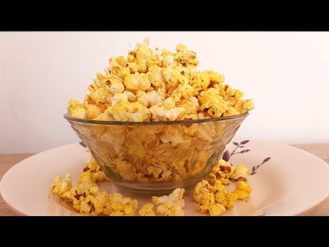 popcorn🍿 / popcorn in pan / popcorn in only 5 minutes / @InduThoughts